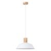 Pendant Lamp Fano White Modern Single Pendants Great Lighting UK Ltd
