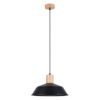 Pendant Lamp Fano Black Modern Single Pendants Great Lighting UK Ltd