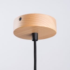 Pendant Lamp Fano Black Modern Single Pendants Great Lighting UK Ltd