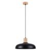 Pendant Lamp Indy Black Modern Single Pendants Great Lighting UK Ltd