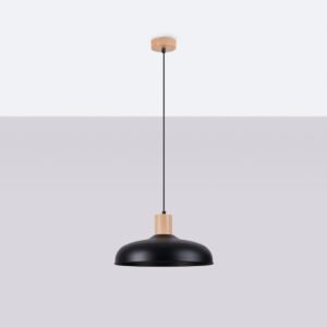 Pendant Lamp Indy Black Modern Single Pendants Great Lighting UK Ltd