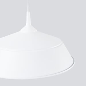 Pendant Lamp Frika White Modern Single Pendants Great Lighting UK Ltd