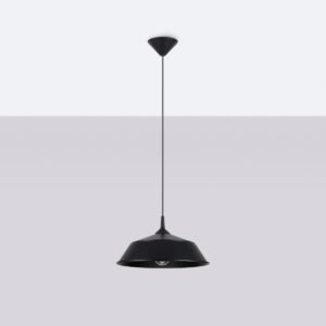 Pendant Lamp Frika Black Modern Single Pendants Great Lighting UK Ltd