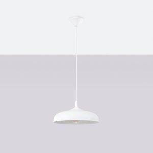 Pendant Lamp Gina White Modern Single Pendants Great Lighting UK Ltd