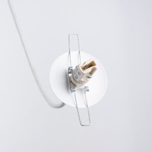 Pendant Lamp Brina 1 White Modern Single Pendants Great Lighting UK Ltd