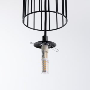 Pendant Lamp Brina 1 Black Modern Single Pendants Great Lighting UK Ltd