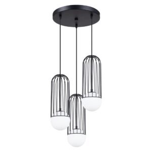 Pendant Lamp Brina 3p Black