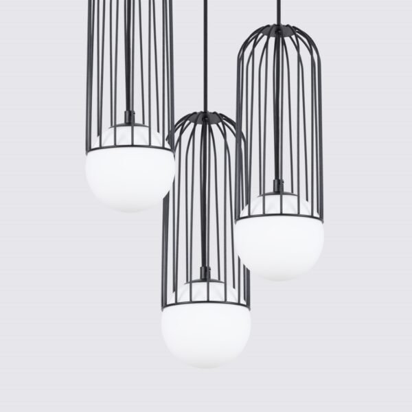Pendant Lamp Brina 3p Black - Image 4