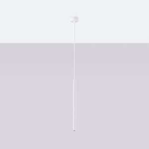 Pendant Lamp Arche 1 White Modern Single Pendants Great Lighting UK Ltd