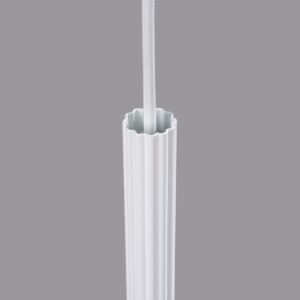 Pendant Lamp Arche 1 White Modern Single Pendants Great Lighting UK Ltd