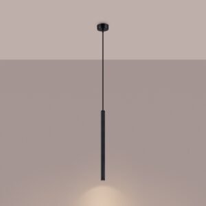 Pendant Lamp Arche 1 Black Modern Single Pendants Great Lighting UK Ltd
