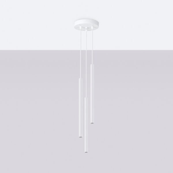 Pendant Lamp Arche 3p White - Image 2