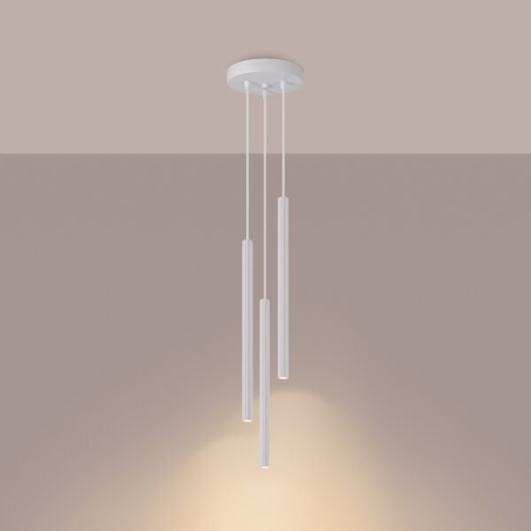 Pendant Lamp Arche 3p White - Image 3