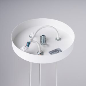 Pendant Lamp Arche 3p White Multi Pendants Great Lighting UK Ltd