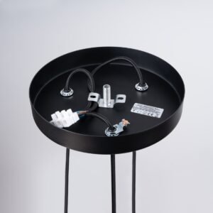Pendant Lamp Arche 3p Black Multi Pendants Great Lighting UK Ltd