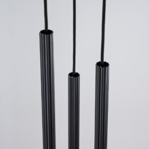 Pendant Lamp Arche 3p Black Multi Pendants Great Lighting UK Ltd