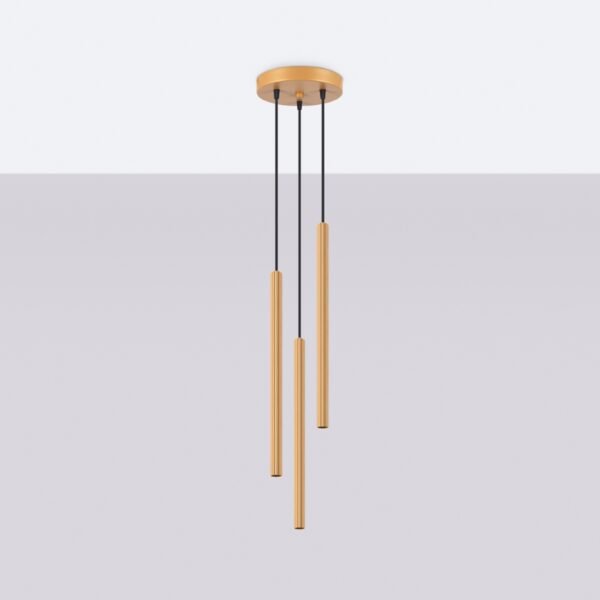 Pendant Lamp Arche 3p Gold - Image 2