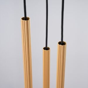 Pendant Lamp Arche 3p Gold Multi Pendants Great Lighting UK Ltd