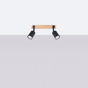 Ceiling Lamp Fager 2 Black Track Lighting Great Lighting UK Ltd