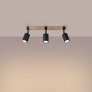 Ceiling Lamp Fager 3 Black Track Lighting Great Lighting UK Ltd