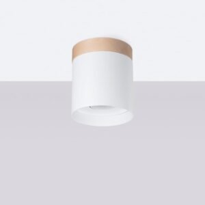 Ceiling Lamp Rif White Modern Single Ceiling Lights Great Lighting UK Ltd