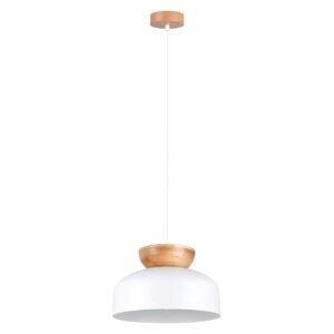 Pendant Lamp Marion White Modern Single Pendants Great Lighting UK Ltd