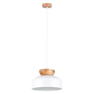 Wooden Pendant Light Marion White Living Room Pendant Lights Great Lighting UK Ltd
