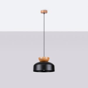 Pendant Lamp Marion Black Modern Single Pendants Great Lighting UK Ltd