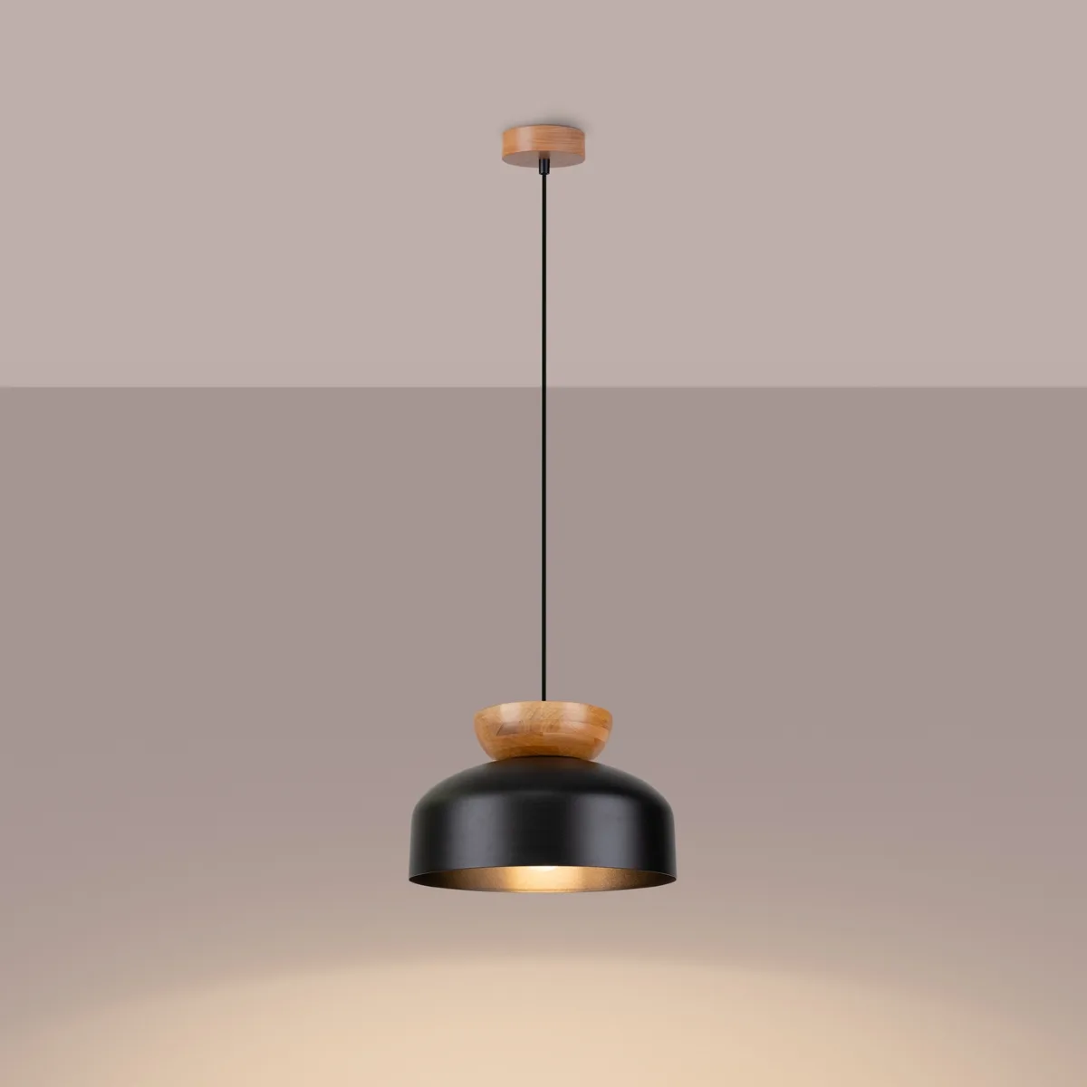 Wooden Pendant Light Marion Black Black Pendant Lights Great Lighting UK Ltd