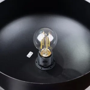 Wooden Pendant Light Marion Black Black Pendant Lights Great Lighting UK Ltd