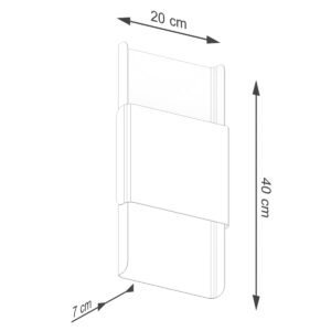 Wall Lamp Durlin White Single Wall Lights Great Lighting UK Ltd