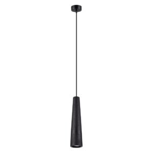 Pendant Lamp Electra Black Concrete Modern Single Pendants Great Lighting UK Ltd
