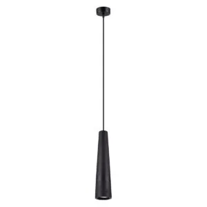 Concrete Pendant Light Electra Black Concrete Lighting Great Lighting UK Ltd