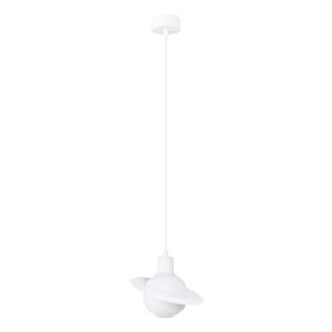 Pendant Lamp Hyperion 1 White Modern Single Pendants Great Lighting UK Ltd