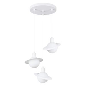 Pendant Lamp Hyperion 1 White New Arrivals Great Lighting UK Ltd