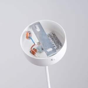 Pendant Lamp Nicus 1 White Modern Single Pendants Great Lighting UK Ltd