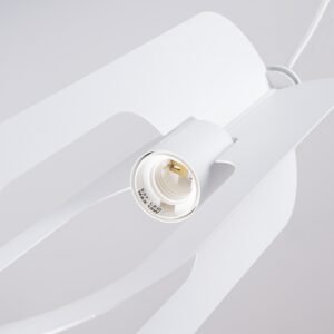 Pendant Lamp Nicus 1 White Modern Single Pendants Great Lighting UK Ltd