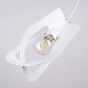 Pendant Lamp Nicus 1 White Multi Pendants Great Lighting UK Ltd