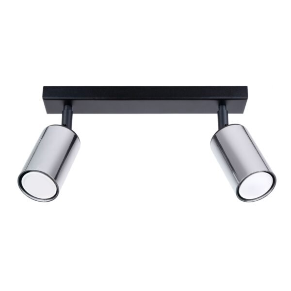 Ceiling Lamp Winx 2 Black/chrome