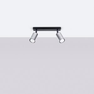 Ceiling Lamp Winx 2 Black / Chrome Track Lighting Great Lighting UK Ltd