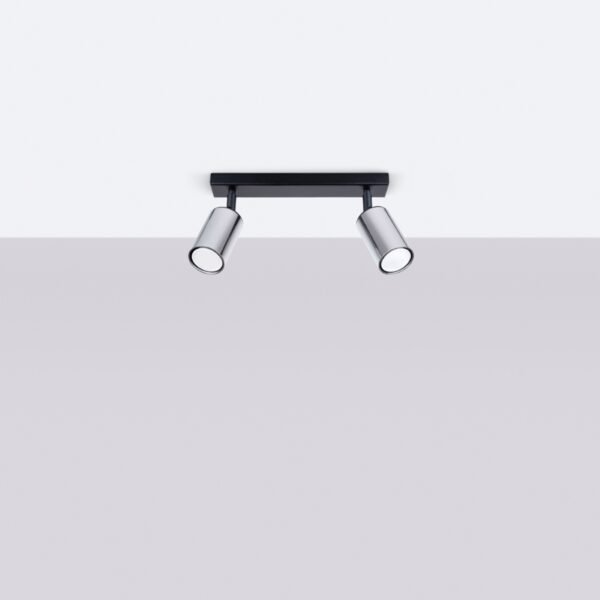 Ceiling Lamp Winx 2 Black/chrome - Image 2