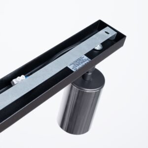 Ceiling Lamp Winx 2 Black / Chrome Track Lighting Great Lighting UK Ltd