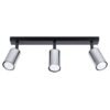 Ceiling Lamp Winx 3 Black / Chrome Track Lighting Great Lighting UK Ltd