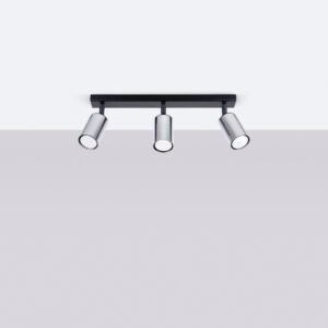 Ceiling Lamp Winx 3 Black / Chrome Track Lighting Great Lighting UK Ltd