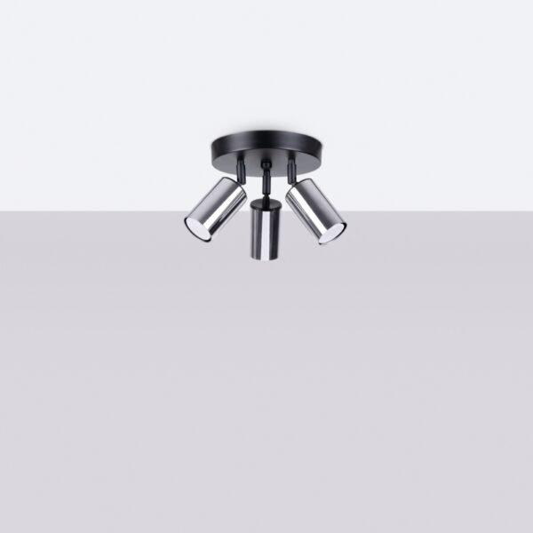 Ceiling Lamp Winx 3p Black/chrome - Image 2