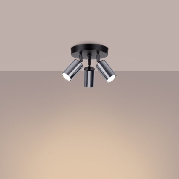 Ceiling Lamp Winx 3p Black/chrome - Image 3