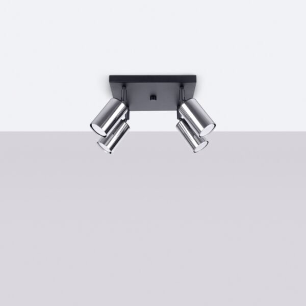 Ceiling Lamp Winx 4 Black/chrome - Image 2