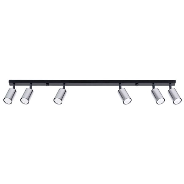Ceiling Lamp Winx 6l Black/chrome
