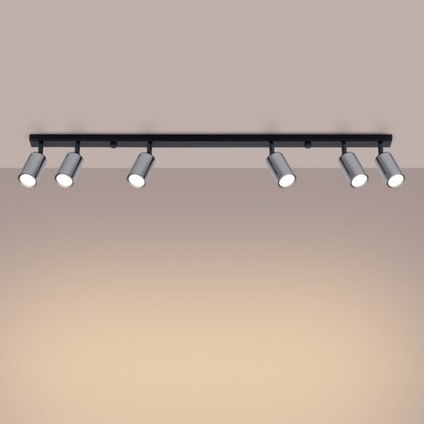 Ceiling Lamp Winx 6l Black/chrome - Image 3
