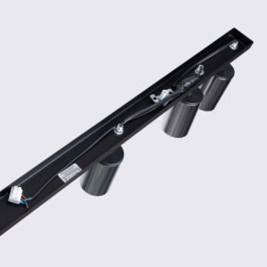 Ceiling Lamp Winx 6l Black / Chrome Track Lighting Great Lighting UK Ltd